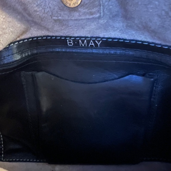 BMay Bags Embossed Python Soft Leather Essential Tote Purse Handbag - Picture 10 of 13